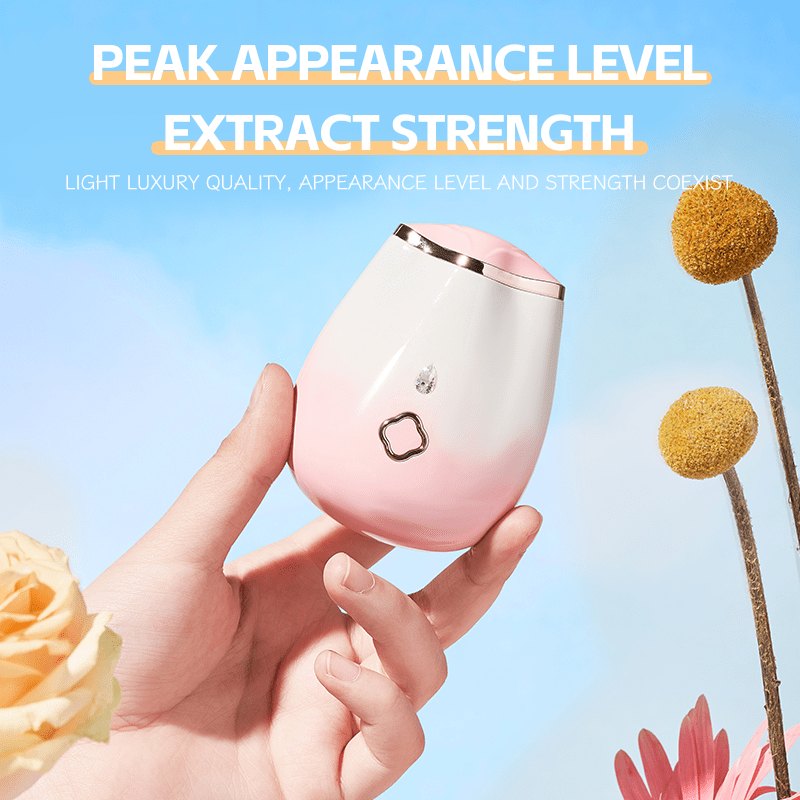 Compact dome-shaped ABS and TPE suction vibrator, photo 6