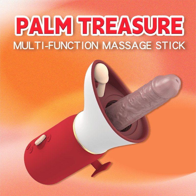 Red compact thrusting sex machine with suction base, photo 5