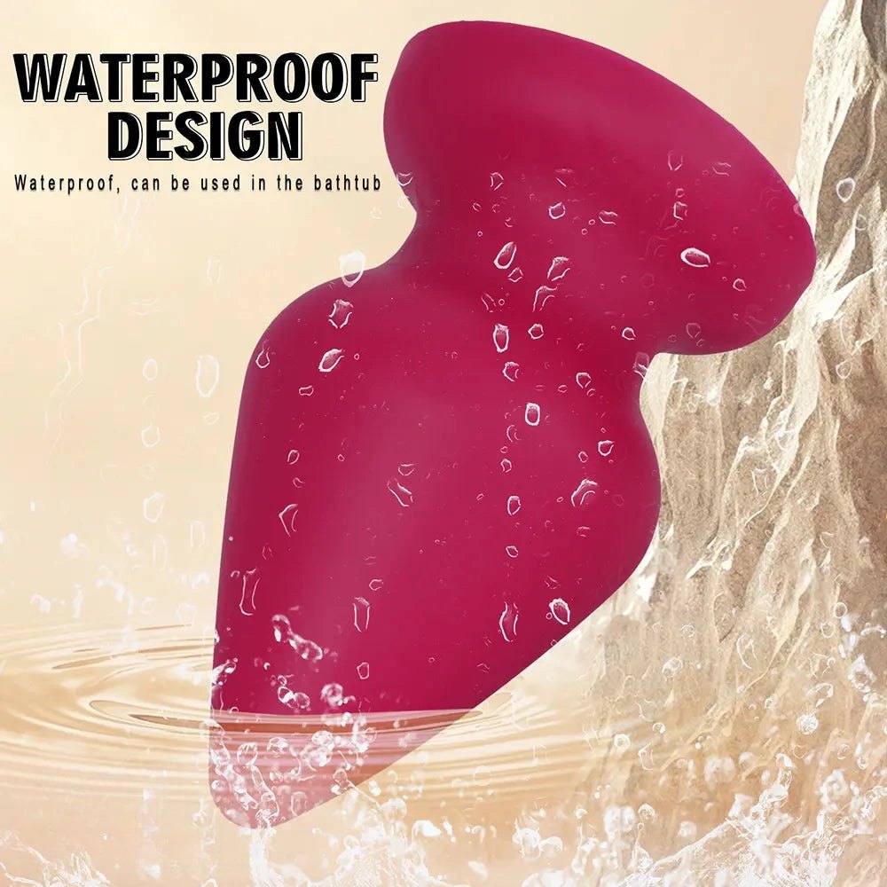Conical silicone butt plug, photo 10