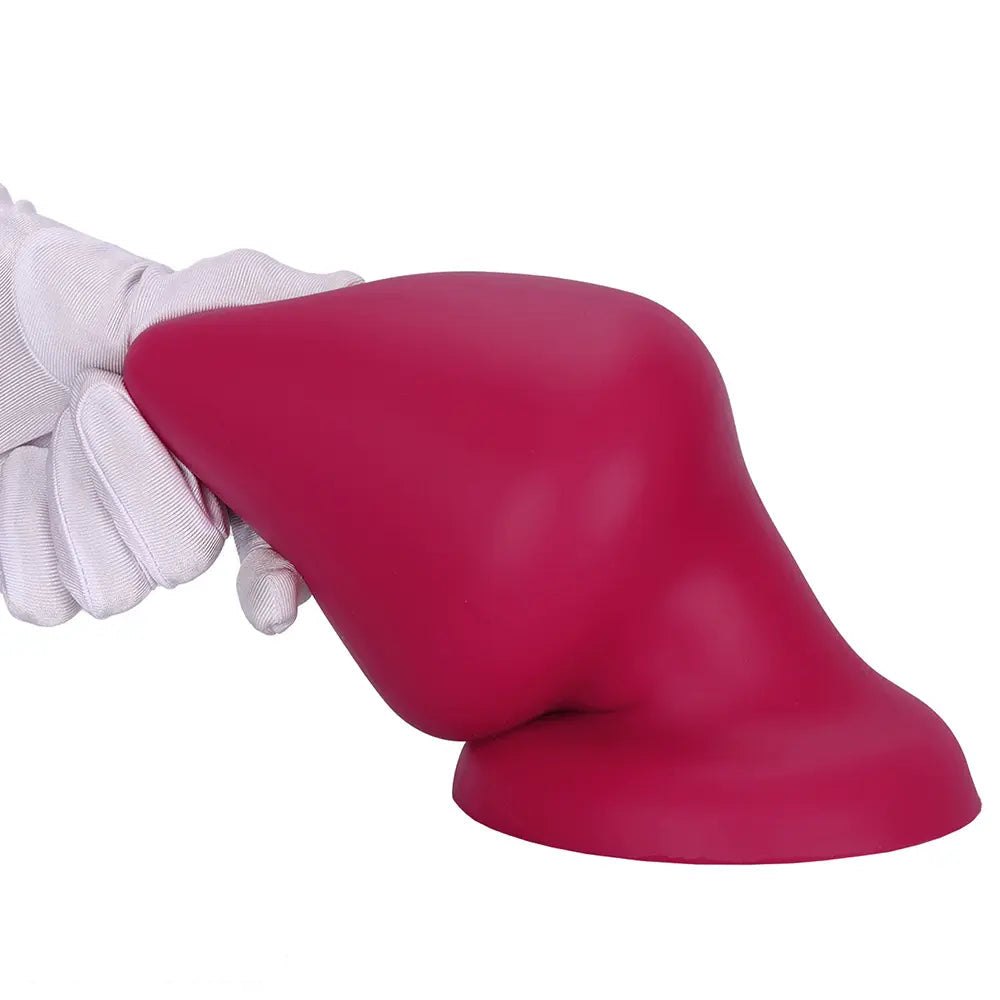 Conical silicone butt plug, photo 13