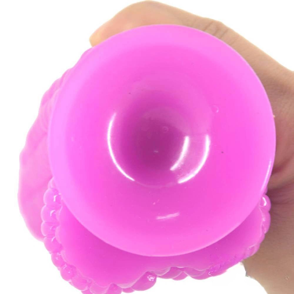 Corn-textured novelty PVC dildo, photo 3