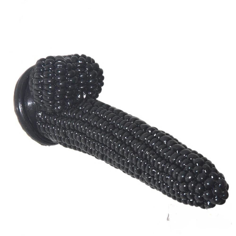 Corn-textured novelty PVC dildo, photo 4