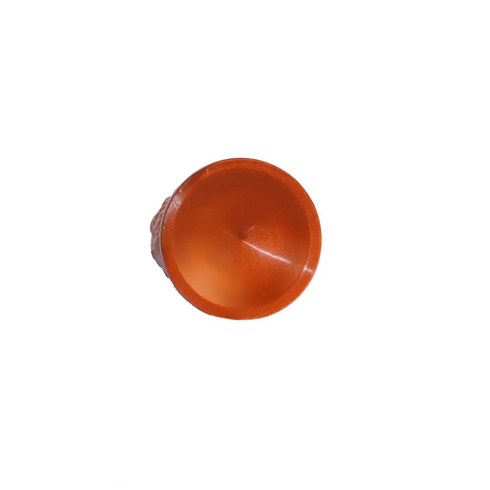 Corn textured silicone anal plug with flared base, photo 15