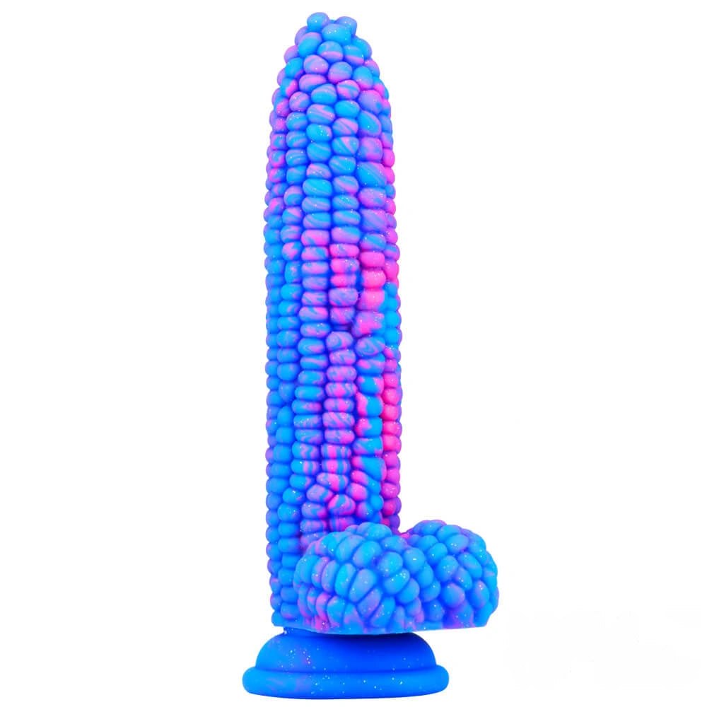 #3 corn cob textured fantasy dildo