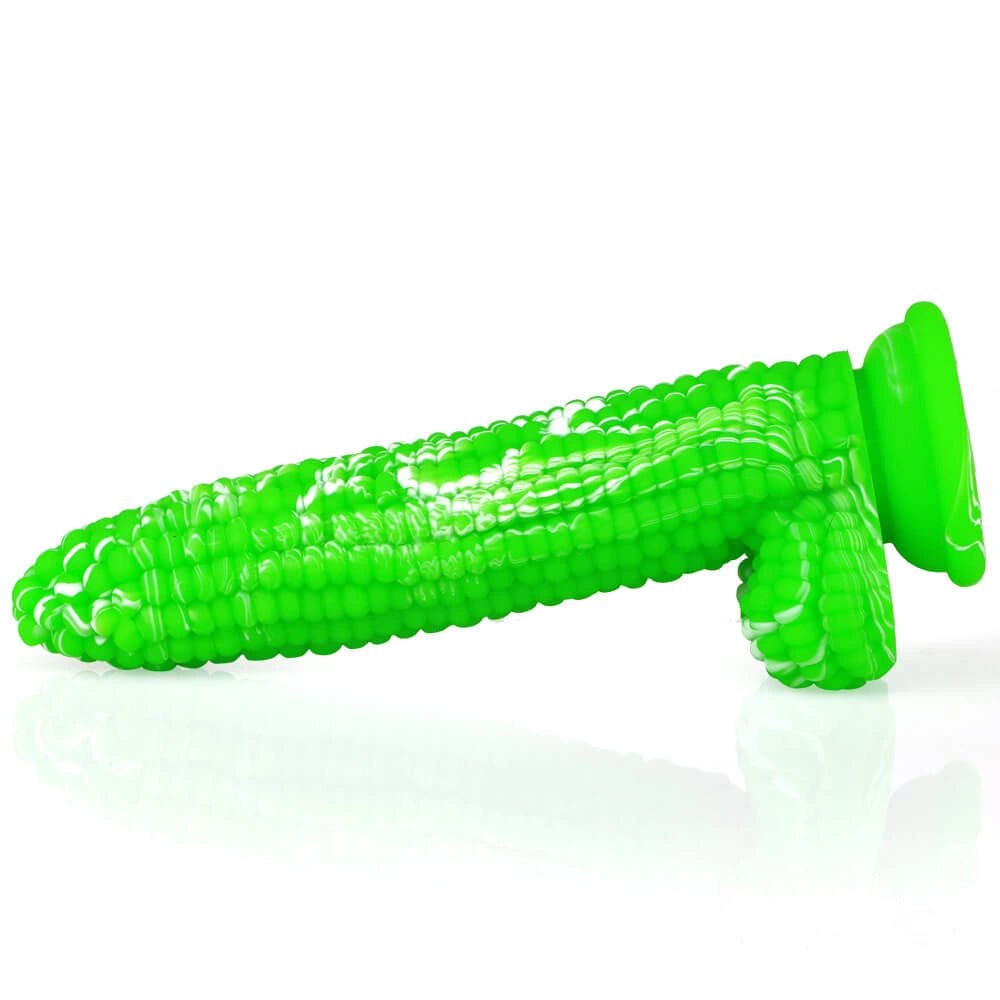 Corn cob textured fantasy dildo, photo 7