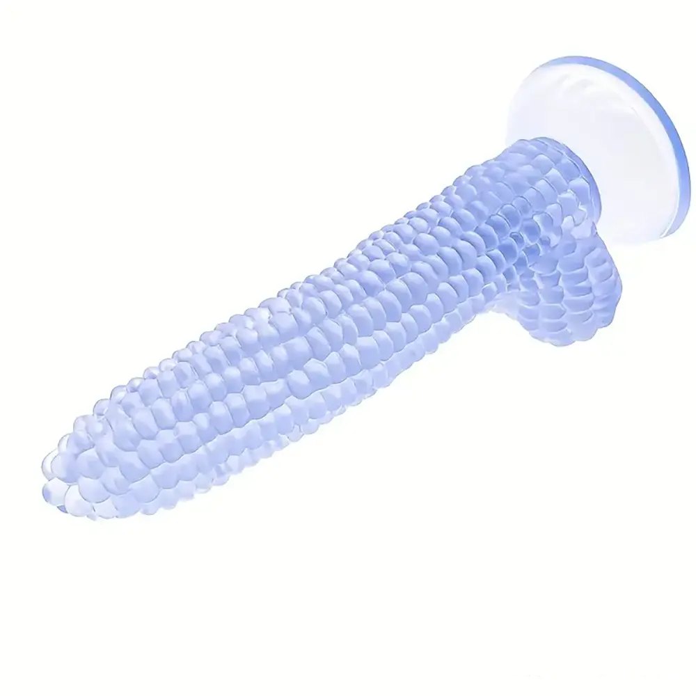 Corn-shaped novelty silicone dildo, photo 7