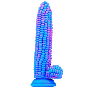 Corn-shaped silicone fantasy dildo, photo 5