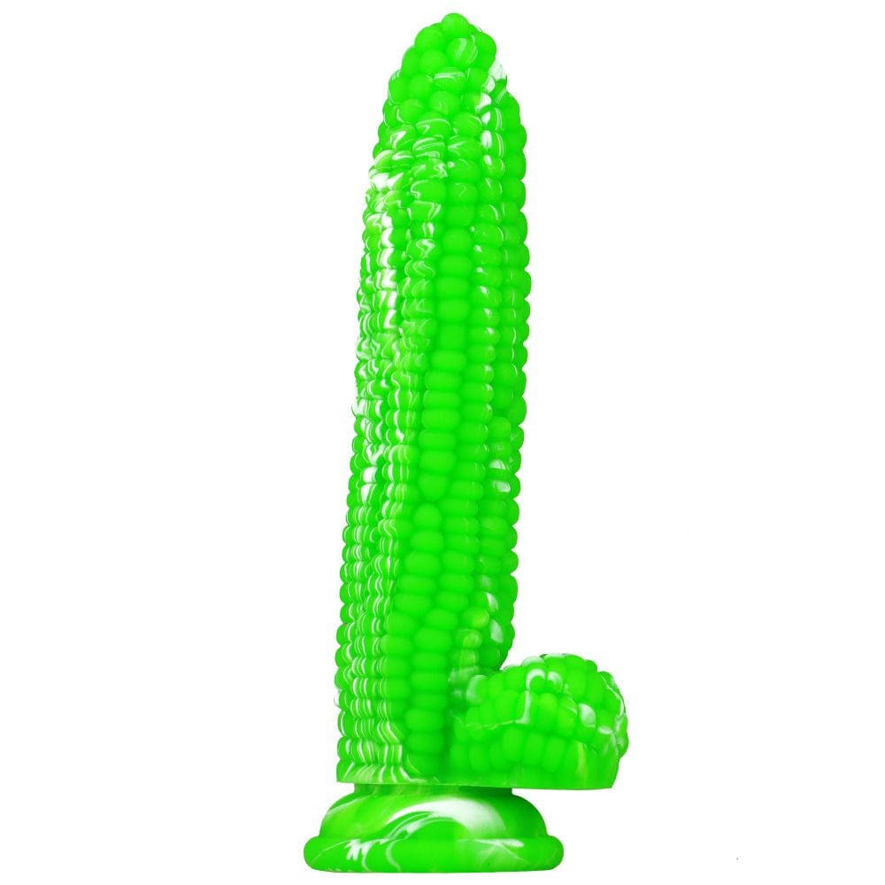 Corn-shaped silicone fantasy dildo, photo 7