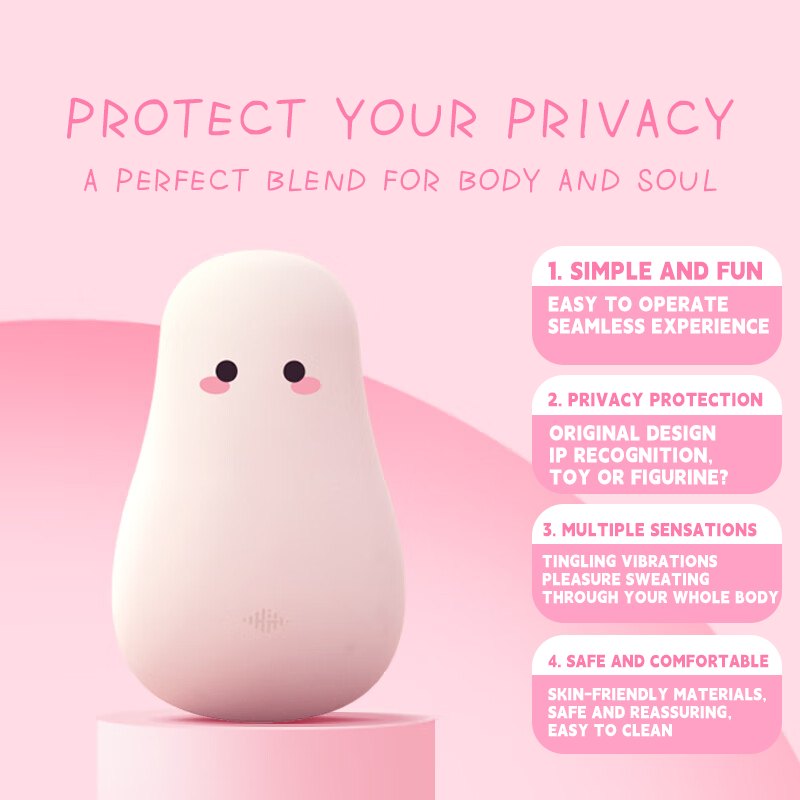 Figurine-style costume clitoral egg vibrator, photo 3