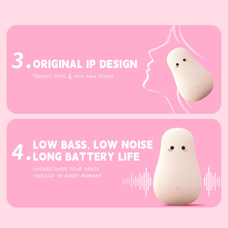 Figurine-style costume clitoral egg vibrator, photo 5