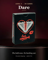 Fun Commands - Level 3 Dare Couple Card Game, 50 Cards