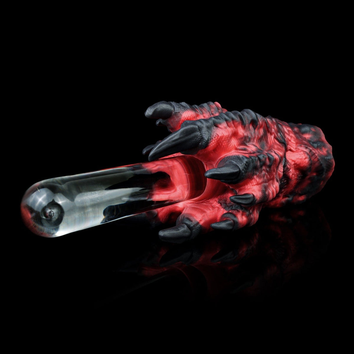 Red and black demon claw paw masturbator, photo 13