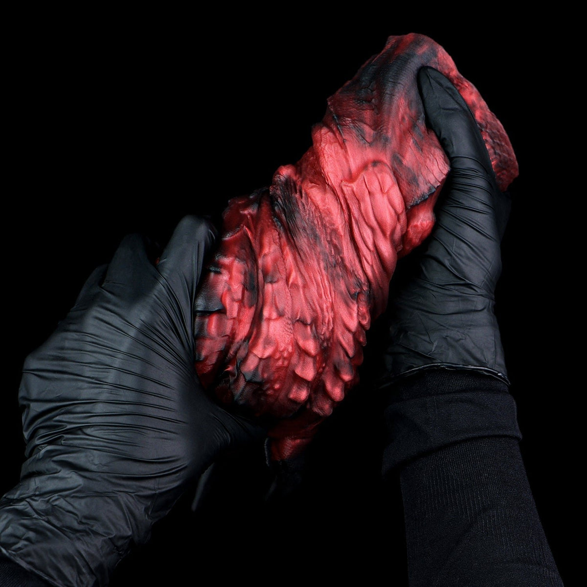 Red and black demon claw paw masturbator, photo 15