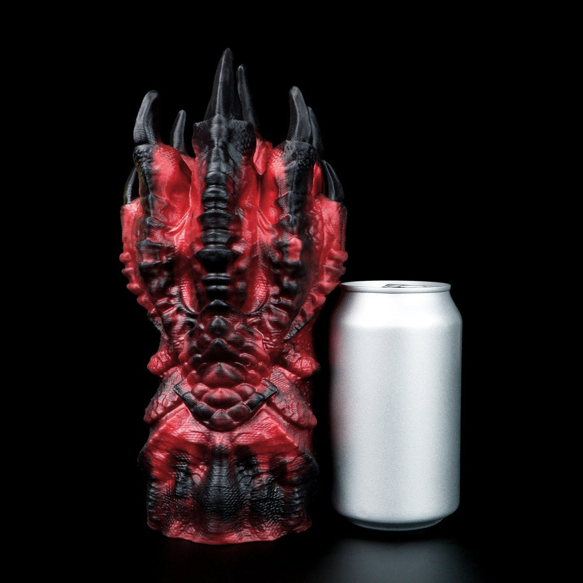 Red and black demon claw paw masturbator, photo 4