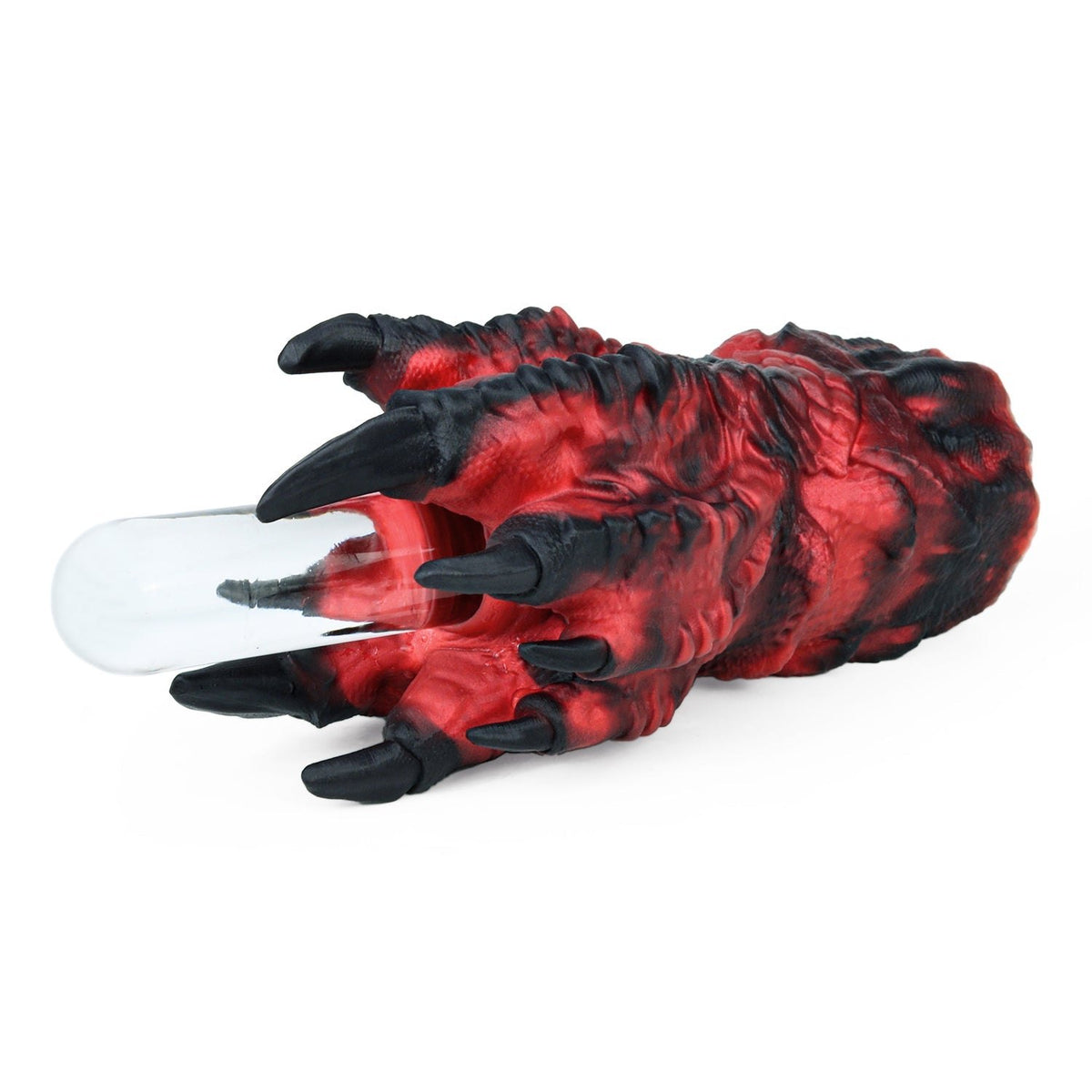 Red and black demon claw paw masturbator, photo 8