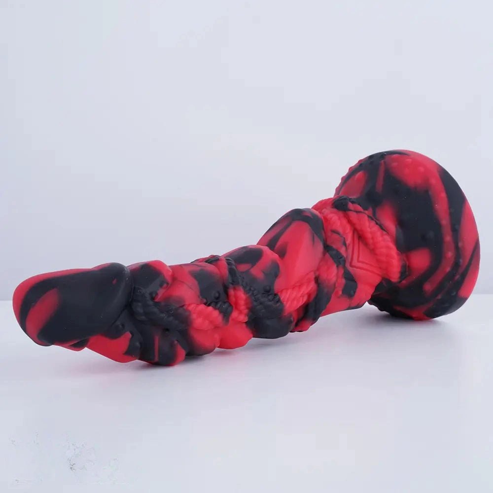 Rope textured fantasy dildo, photo 10