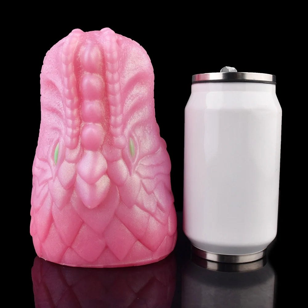 Pink pearl crocodile head onahole, photo 13