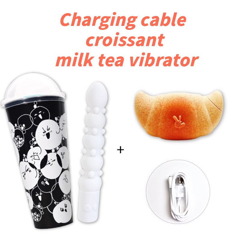 Caramel-toned croissant clitoral suction vibrator, photo 8