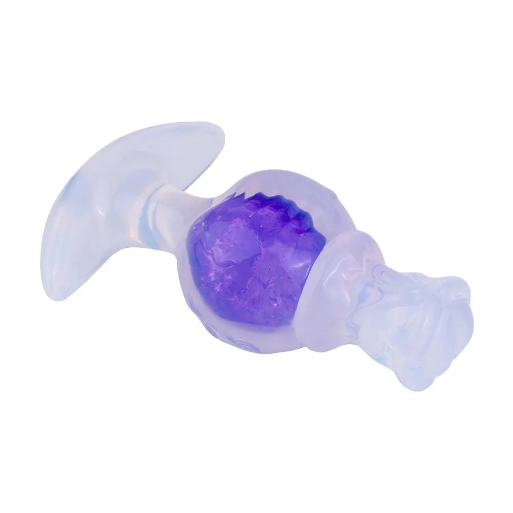 Silicone crystal bead butt plug, photo 10