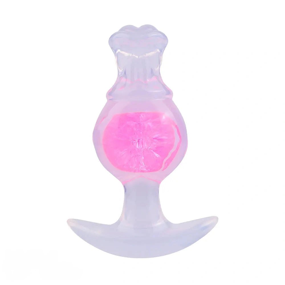 Silicone crystal bead butt plug, photo 13