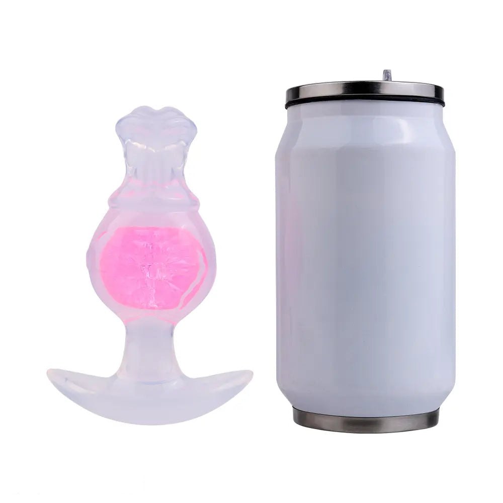 Silicone crystal bead butt plug, photo 6