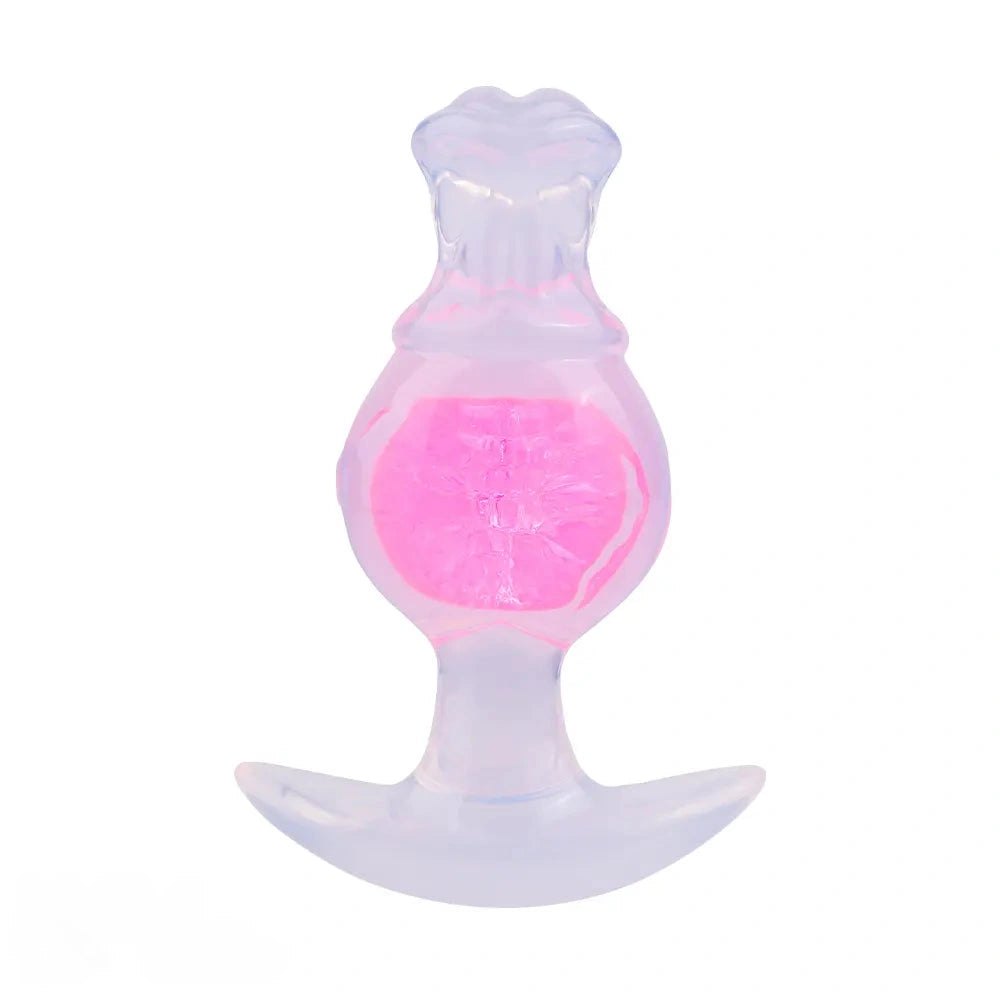 Silicone crystal bead butt plug, photo 7