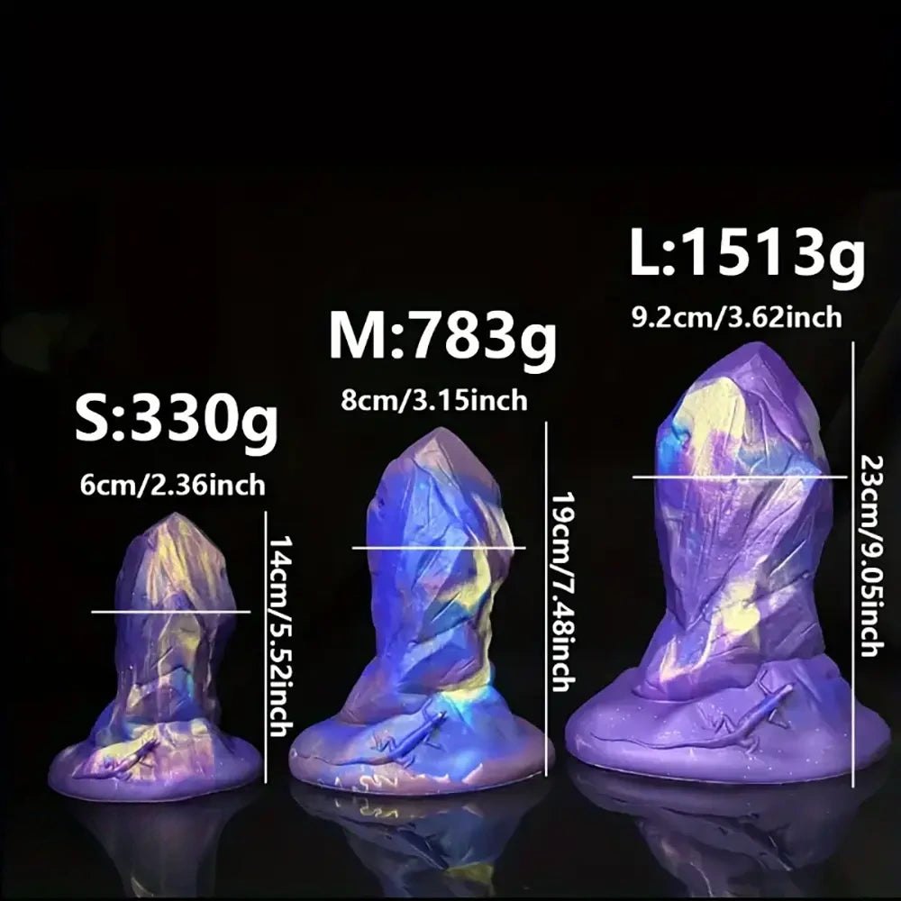 Crystal-cut fantasy anal plug, photo 5