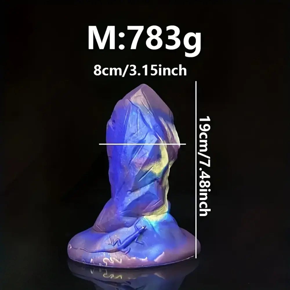 Crystal-cut fantasy anal plug, photo 7