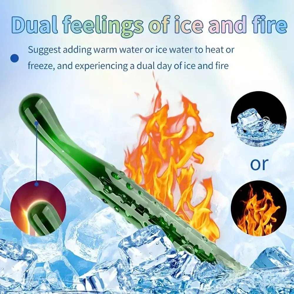 Glass fruit and vegetable shaped anal plug, photo 11