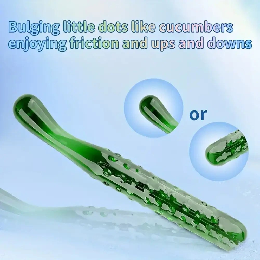Glass fruit and vegetable shaped anal plug, photo 13