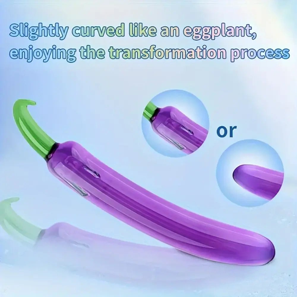 Glass fruit and vegetable shaped anal plug, photo 14