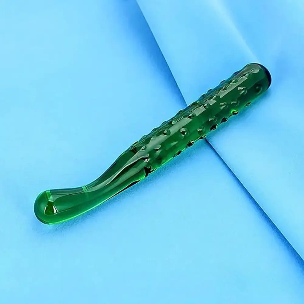 Glass fruit and vegetable shaped anal plug, photo 9