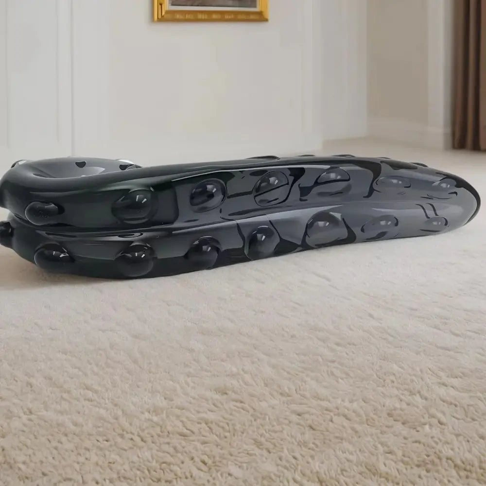 Black glass tentacle dildo, photo 3