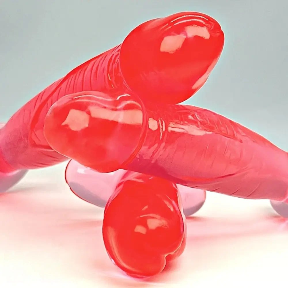 Transparent crystal jelly mini dildo, photo 5