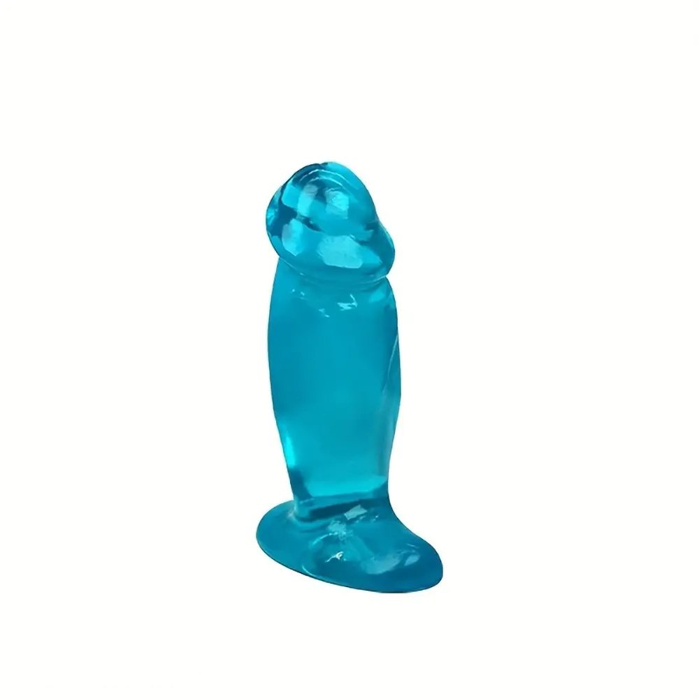 Transparent crystal jelly mini dildo, photo 8