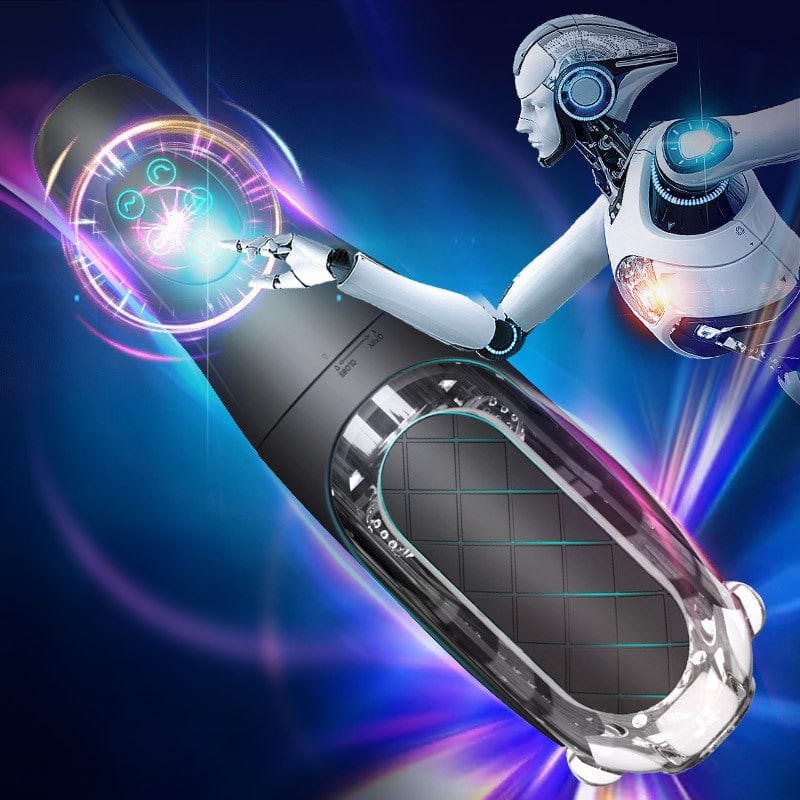 Crystal silicone automatic male masturbator, photo 6