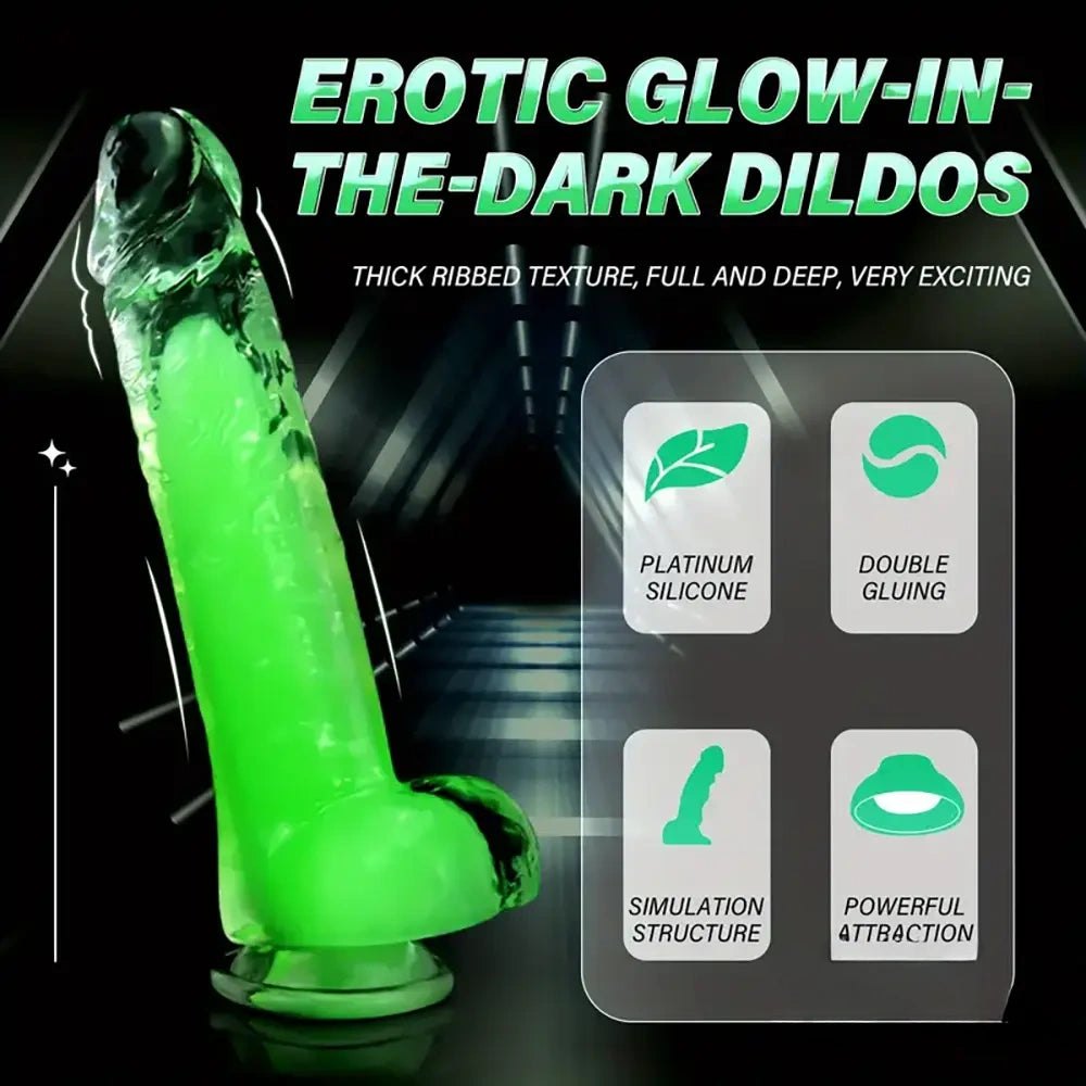 Translucent crystal jelly realistic dildo, photo 4