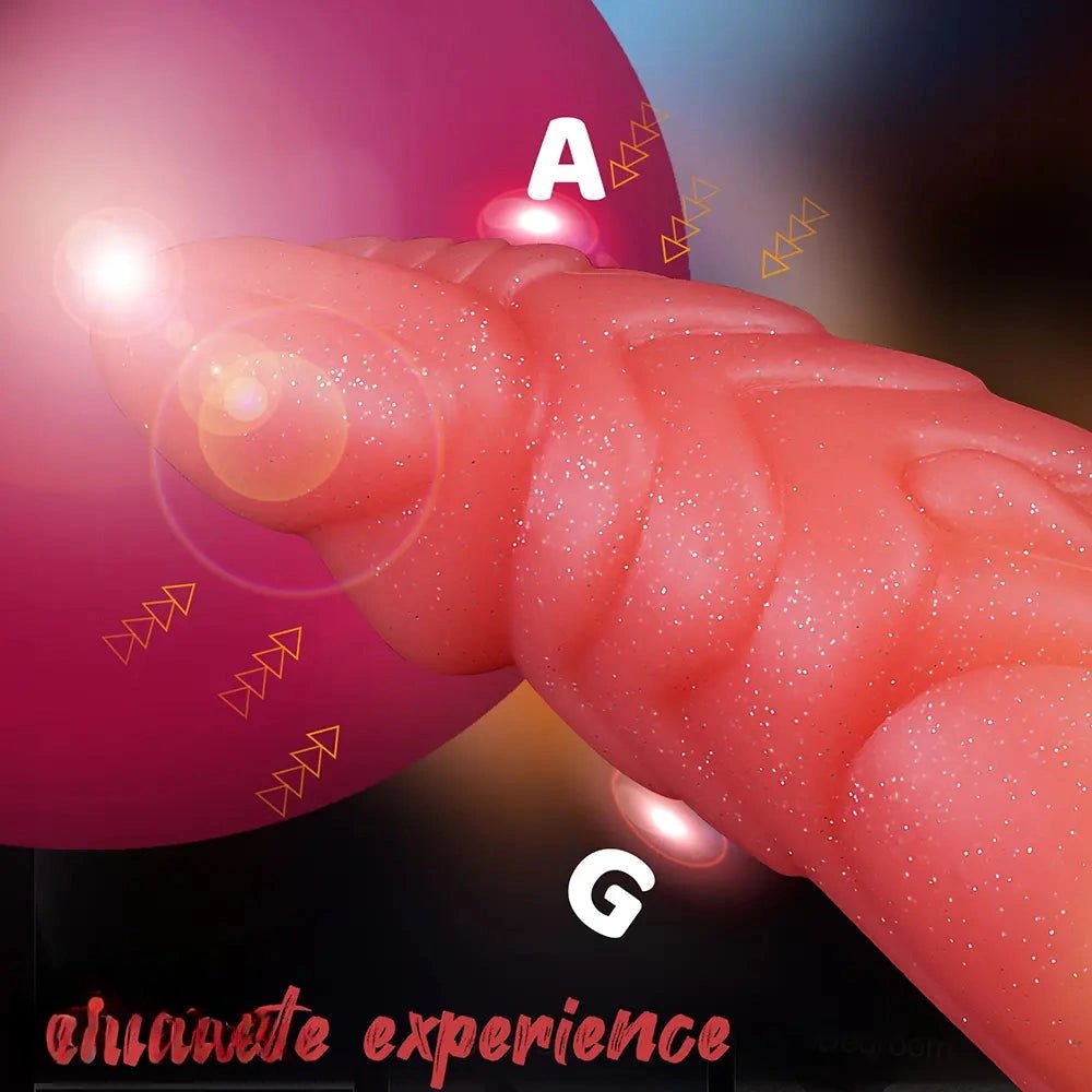 Curved alien-inspired fantasy dildo, photo 8