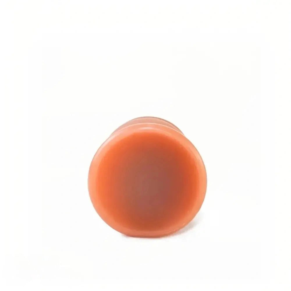 Flesh curved g-spot silicone dildo, photo 4