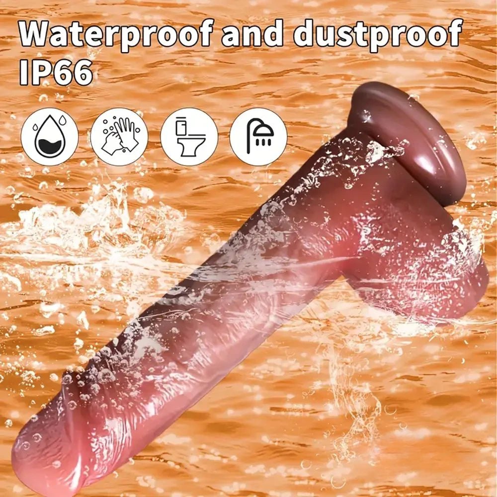 Flesh curved head realistic dildo, photo 6