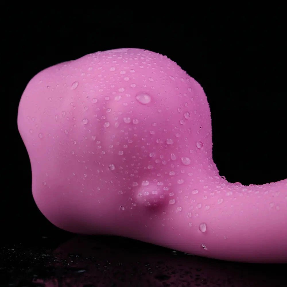 Curved hook silicone g-spot dildo, photo 10