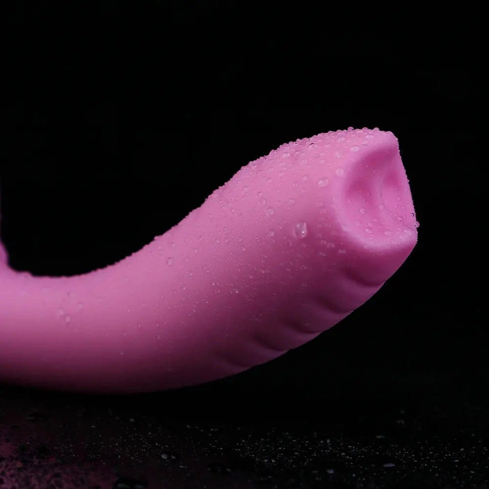 Curved hook silicone g-spot dildo, photo 11