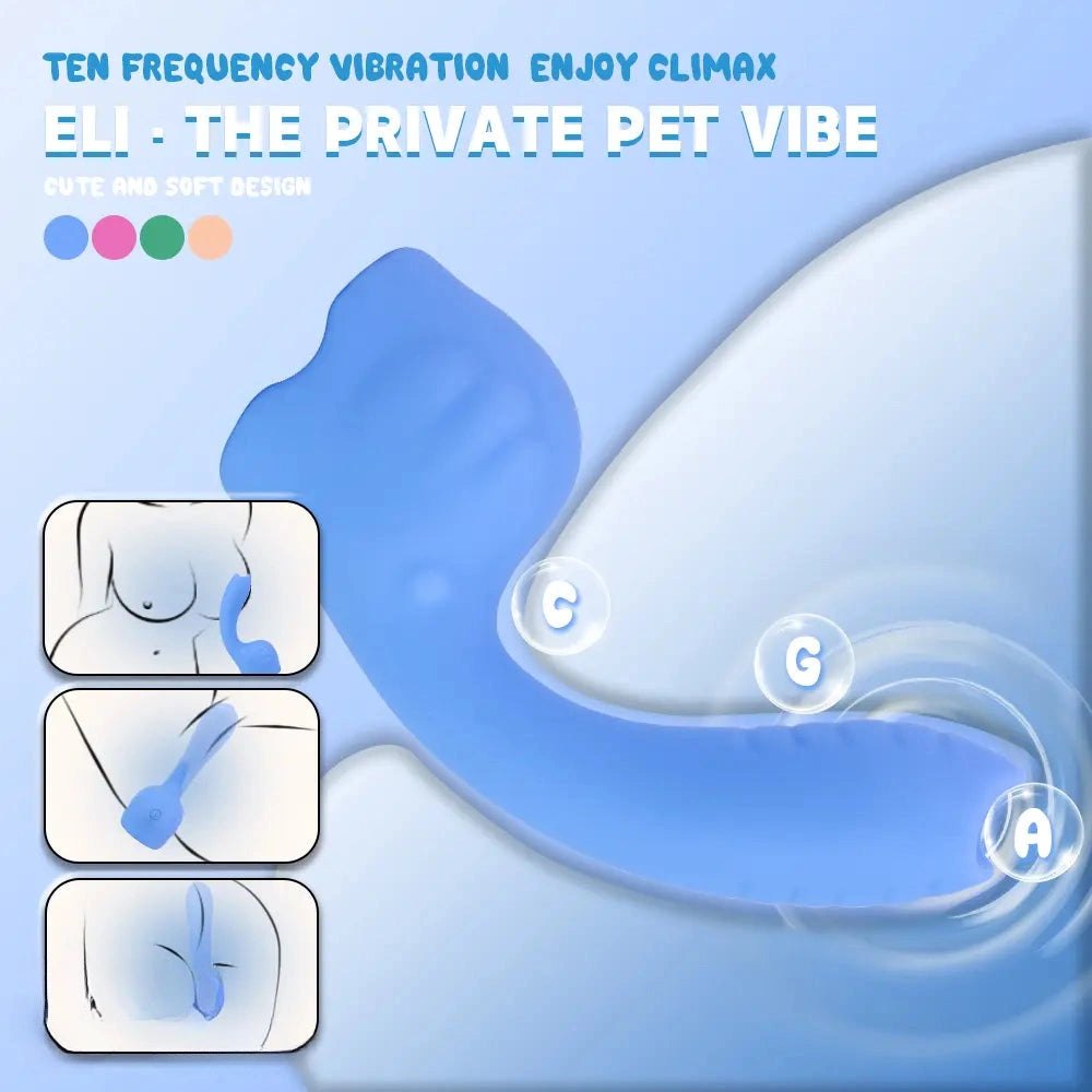 Curved hook silicone g-spot dildo, photo 4