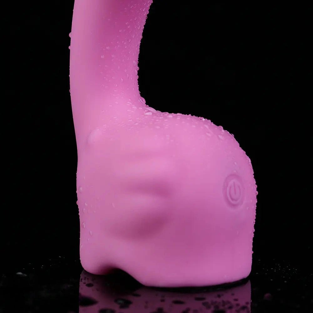 Curved hook silicone g-spot dildo, photo 5