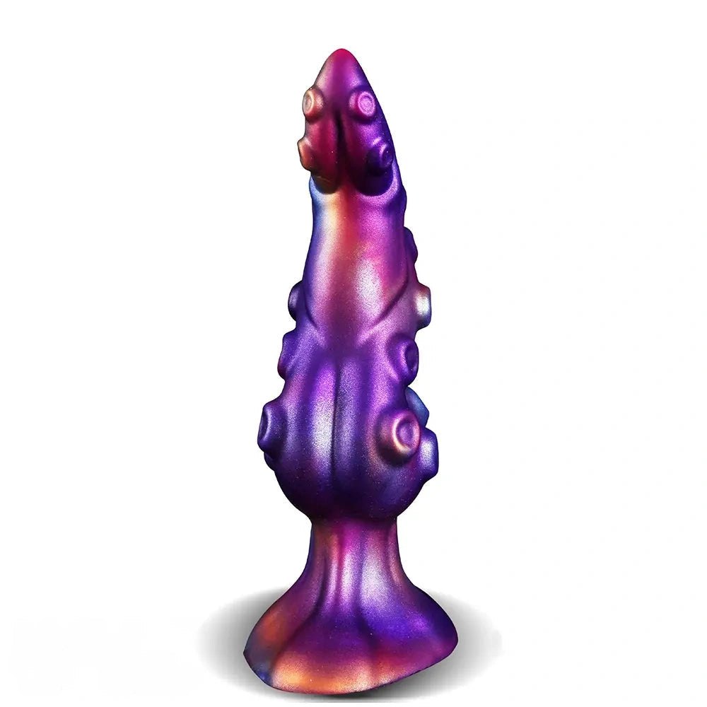 Curved knotted animal dildo, photo 3