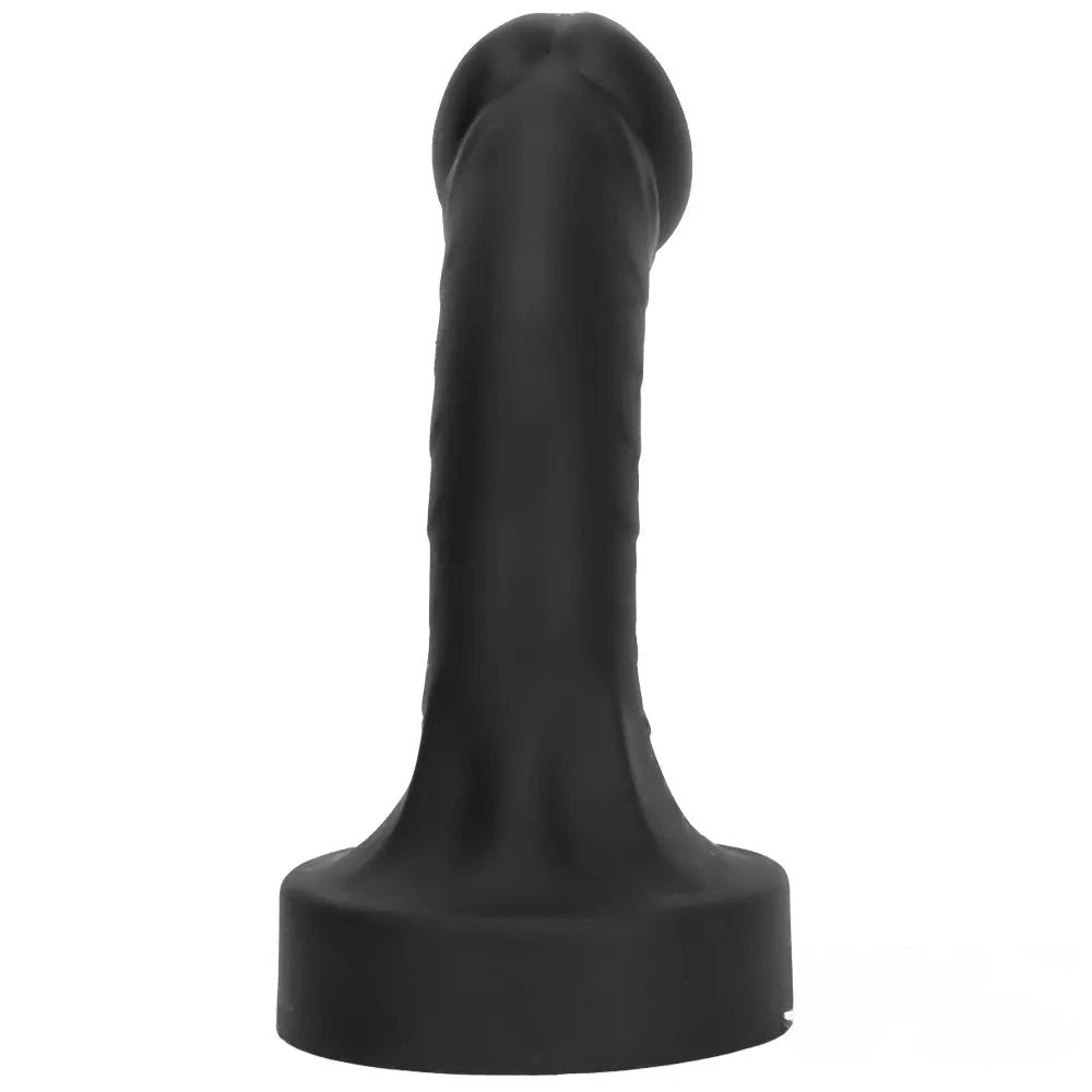 Black curved mushroom-head dildo, photo 13