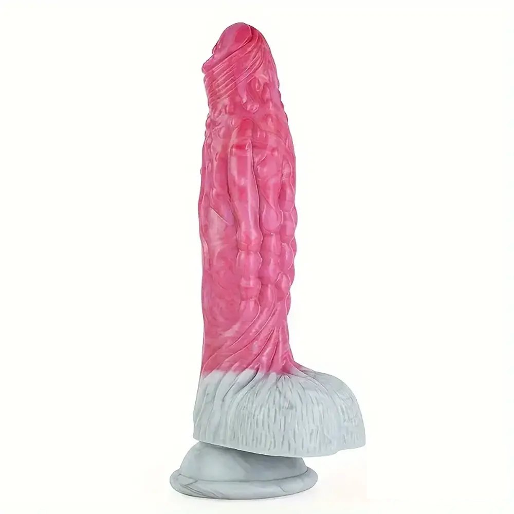 #2 curved worm shaped fantasy dildo