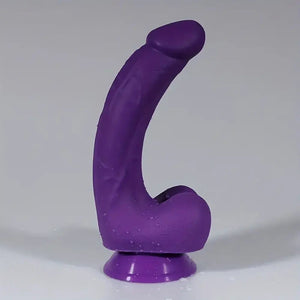 #1 curved realistic dildo with suction cup base