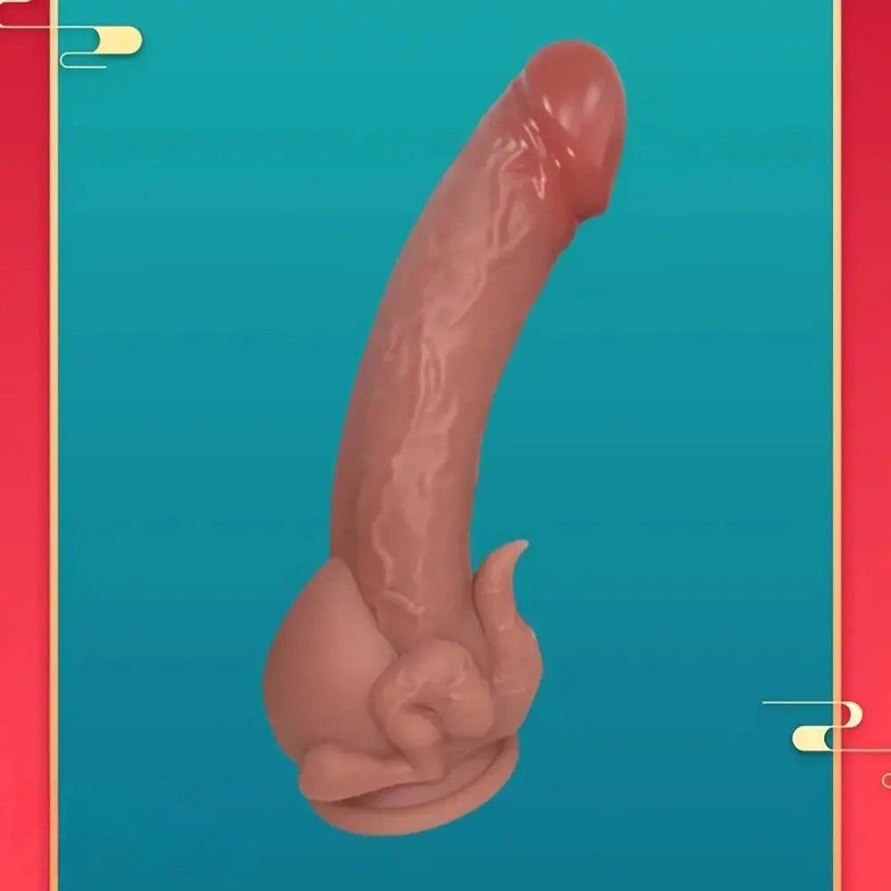 Flesh tone realistic dildo, photo 3