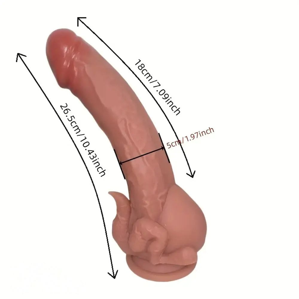 Flesh tone realistic dildo, photo 5
